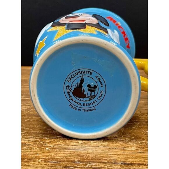 Disneyland Resort PARIS Slanted Mickey Mouse Mug. - Picture 5 of 5